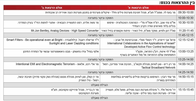הרצאות
