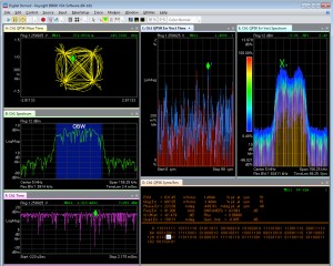 בתמונה: תוכנת ה VSA 89600- של Keysight , המסייעת להבטיח השוואה תקינה של תוצאות המדידה.