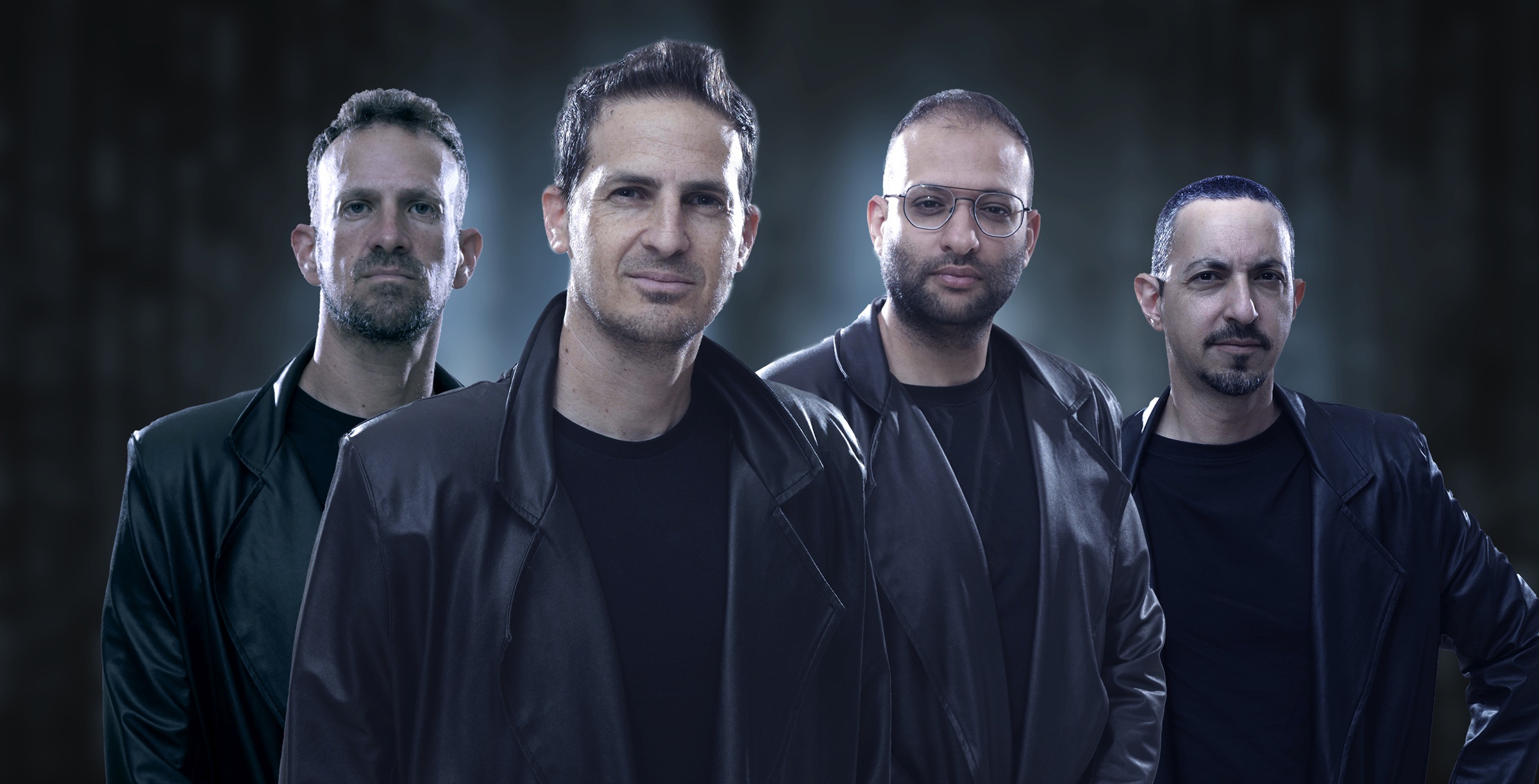 מייסדי אקסטנד, מימין- אדיר טובי, CQO, רובי ליאני, CTO, אביב שפירא, CEO מתאו שפירא, CPO