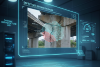 Dynamic Infrastructure - Defect Size estimation engine. Credit - Dynamic Infrastructure
