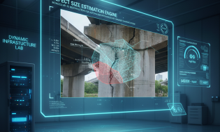 Dynamic Infrastructure - Defect Size estimation engine. Credit - Dynamic Infrastructure
