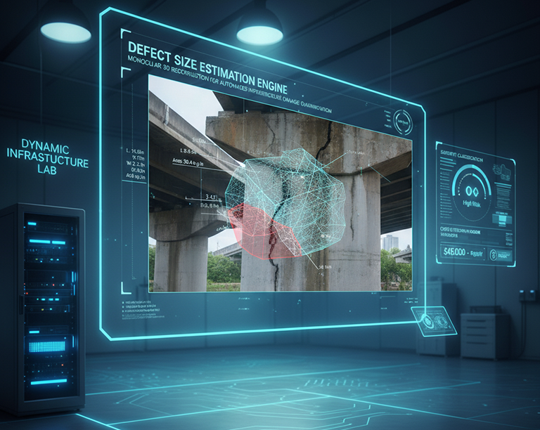 Dynamic Infrastructure - Defect Size estimation engine. Credit - Dynamic Infrastructure