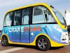 שאטל אוטונומי של Beep במסגרת שירות CraneRIDES בעיר אלטמונטה ספרינגס שבפלורידה. ההשקעה בהובלת מובילאיי נועדה לסייע ל־Beep להרחיב את רשתות התחבורה האוטונומיות ואת פלטפורמת AutonomOS. קרדיט: Beep